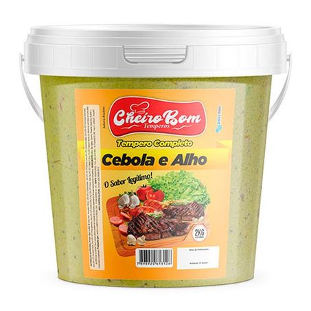Tempero Completo Cebola E Alho Cheiro Bom 2kg