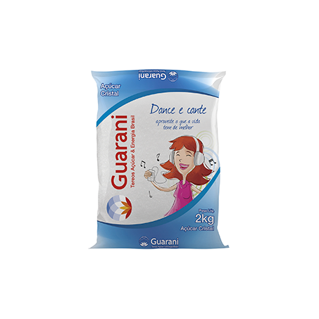 AÇÚCAR CRISTAL GUARANI 2KG