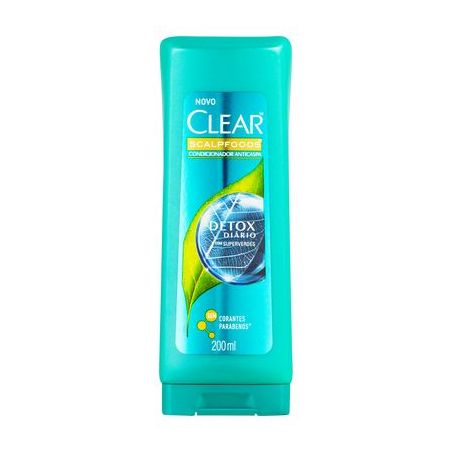 Condicionador Anticaspa Clear Detox Diário 200ML