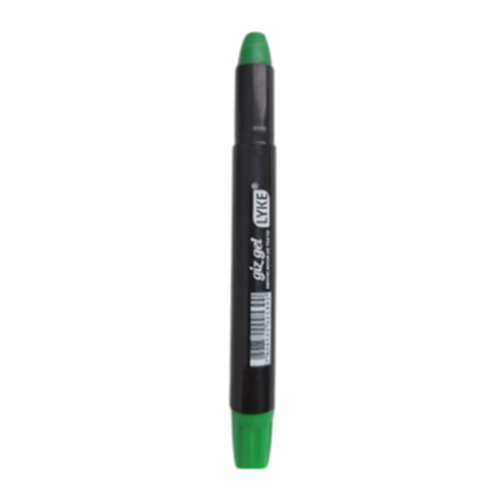 CANETA MARCA TEXTO GIZ GEL VERDE LYKE