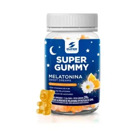 Melatonina Gummy Super Nutrition 60 gum