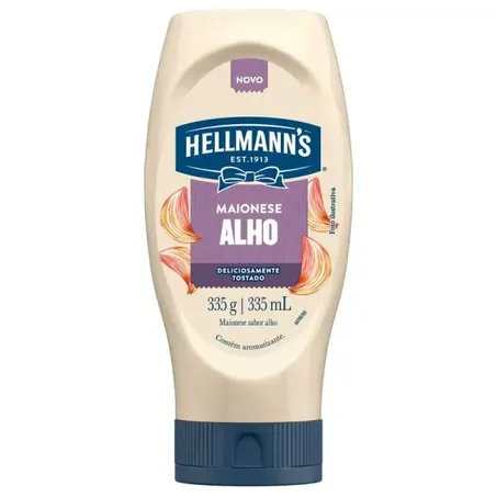 Maionese hellmmans alho 335g
