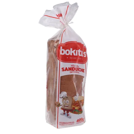 Pão bokitus sanduiche integral 400g 360-33
