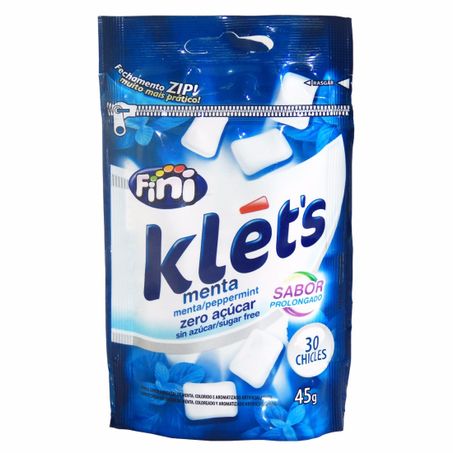 Goma mascar klets 45g menta