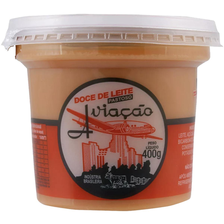 Doce de Leite Aviação 400g - Pote