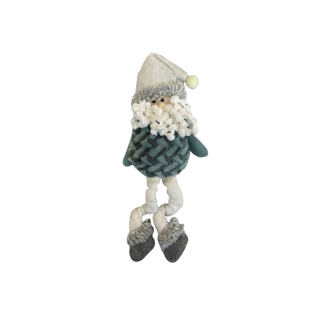 ENFEITE NATAL PAPAI NOEL/BONECO NEVE AZUL TS7392  