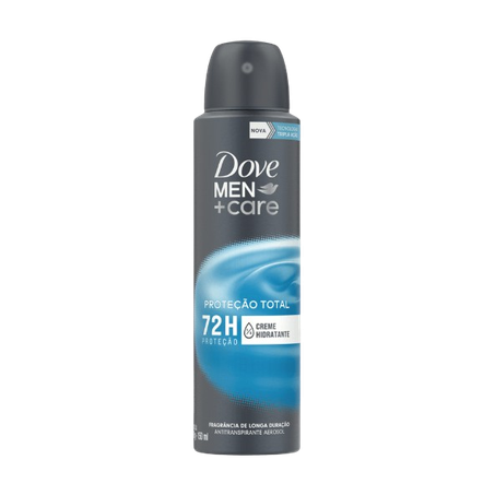 DESODORANTE DOVE AEROSOL MEN PROTECAO TOTAL 150ML