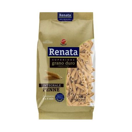 Macarrão Integral Renata Superiore Penne Pacote 500G