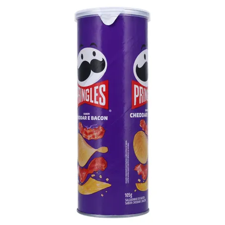SALGADINHO PRINGLES CHEDAR BACON 105G 360-29