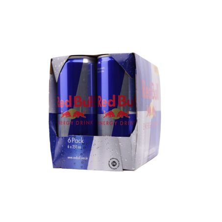Energetico red bull trad 250ml 6un 360-48