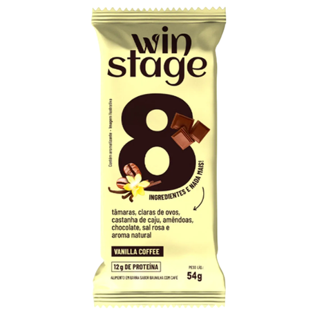 BARRA DE PROTEÍNA WINSTAGE VANILLA COFFEE 54G