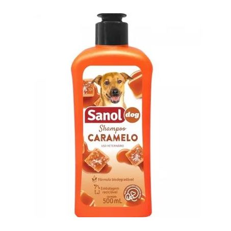 Shampoo caes caramelo sanol dog 500ml