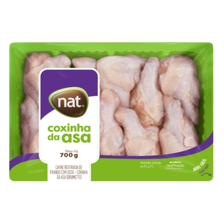 Coxinha da asa nat temperada 700g