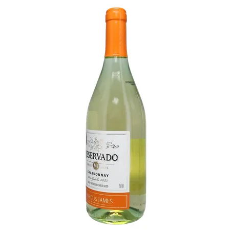 Vinho Brasileiro Branco Meio Seco Marcus James Chardonnay Serra Gaúcha Garrafa 750ml 360-4