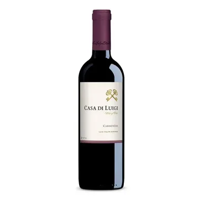 Vinho tinto carmenere casa di luigi 750ml