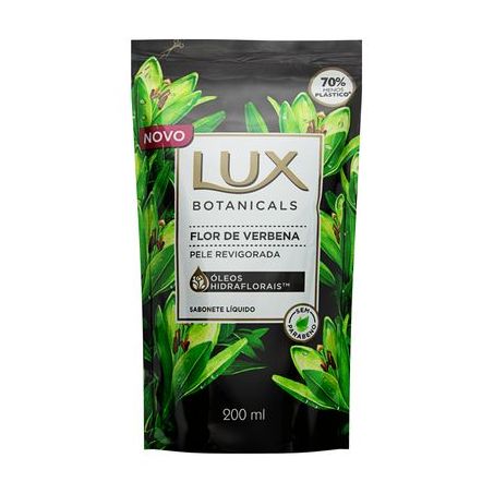 SABONETE LIQ LUX 200ML REF FLOR VERBENA