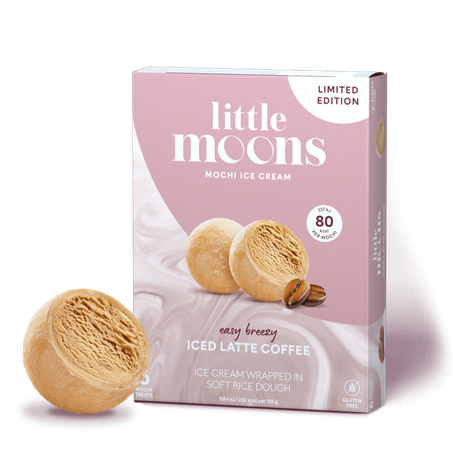 Sorvete Mochi Little Moons Café Iced Latte 192g