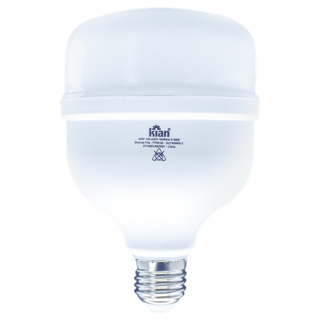 LÂMPADA KIAM LED GLOBE 40W BRANCA FRIA 360-1