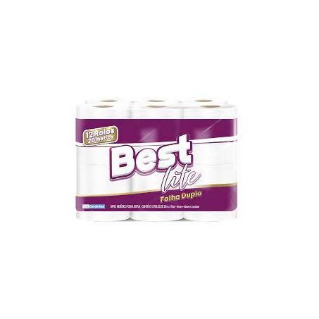 PAPEL HIGIÊNICO BEST FOLHA DUPLA 12X20m
