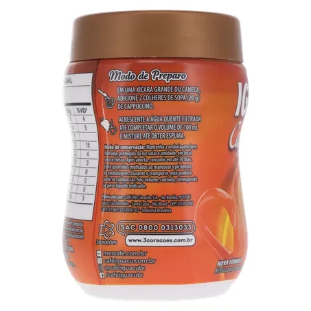 Cappuccino Iguaçu Classico Pt 200g 360-26