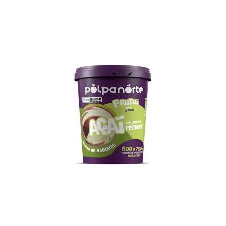 Açaí com pistache polpa norte 600g