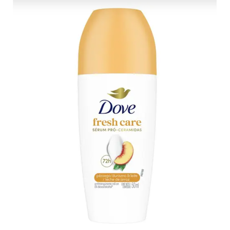 DESODORANTE ROLL-ON FEMININO DOVE SÉRUM PRÓ CERAMIDAS PÊSSEGO 50ML