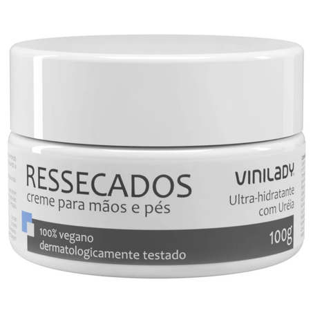 Creme hidrat vini lady maoe e pee ressecados 100g