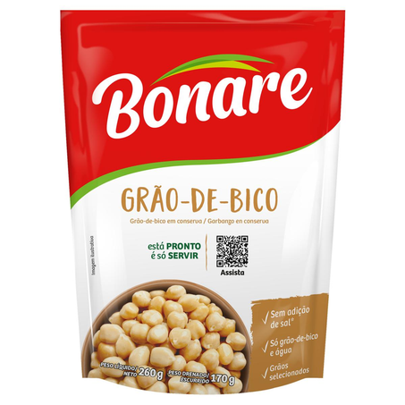 Grão de Bico Bonare 170g - Sachê