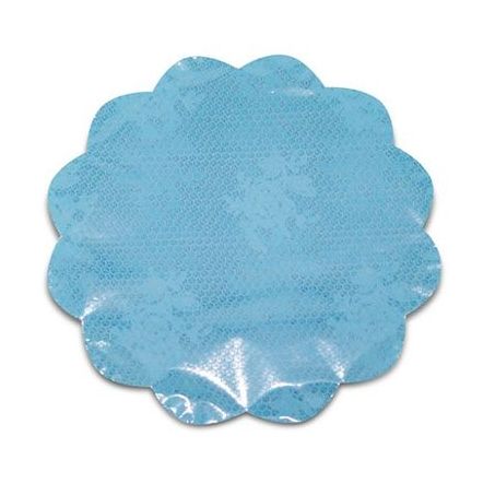 Fundo decorado alegria azul 7cm