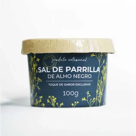 SAL DE PARRILLA DE ALHO NEGRO 100G
