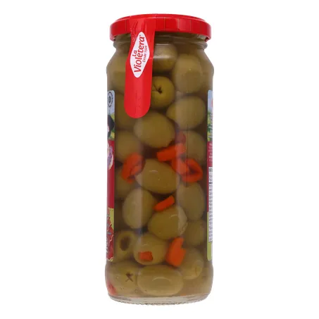Azeitona Verde La Violetera Pasta de Pimentão Vidro 200G 360-18