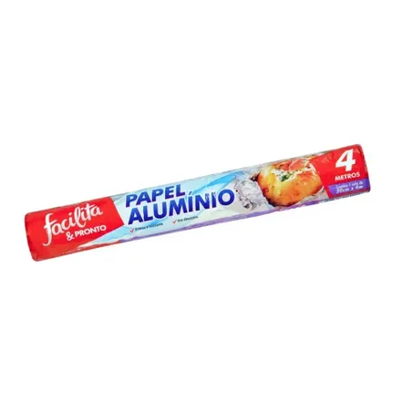 PAPEL ALUM.FACILITA ROLO 30CMX4M