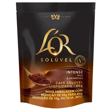 Café Solúvel Intense Pouch Lor 40g