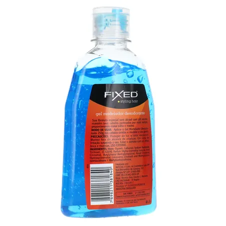 Gel fixed modelador brilho molhado 250g 360-15