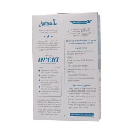 Aveia naturale flocos finos 170g 360-32