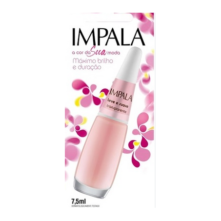 Esmalte impala 7.5ml leve e suave