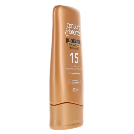 PROTETOR SOLAR CORPORAL CENOURA E BRONZE EFEITO DOURADO FPS15 110ML 360-31