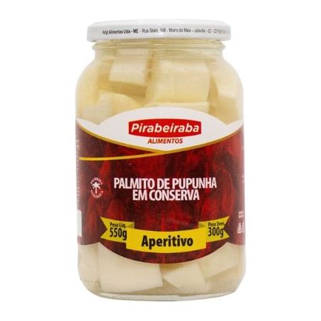 Palmito Pupunha Pirabeiraba Aperitivo 300g