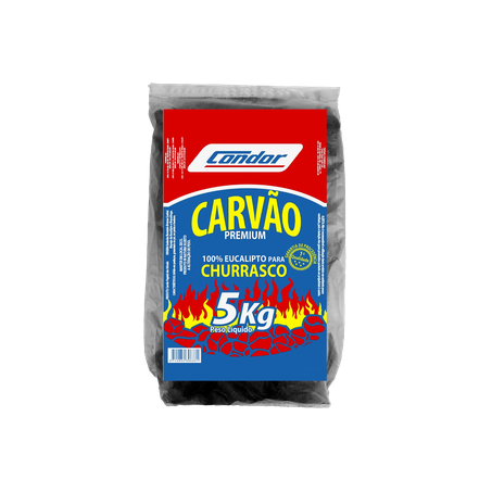 Carvão Condor 5kg - Premium