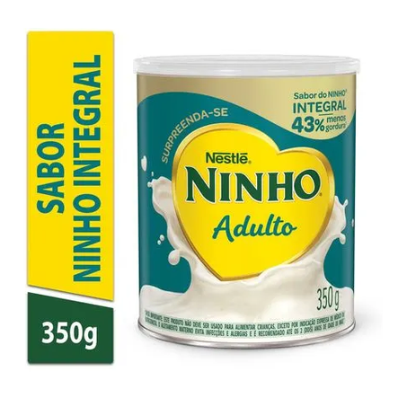 LEITE EM PÓ NINHO ADULTO LATA 350G