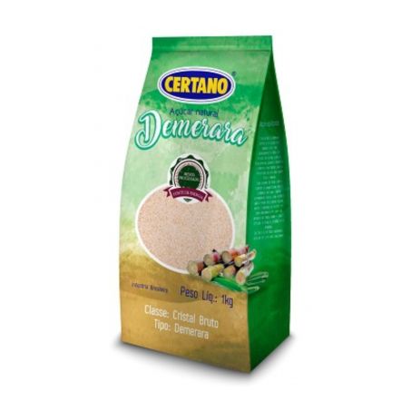 Acucar Demerara Certano 1KG