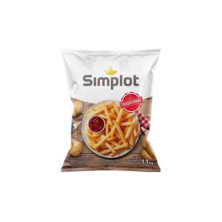 BATATA CONGELADA SIMPLOT 1,1KG TRADICIONAL 