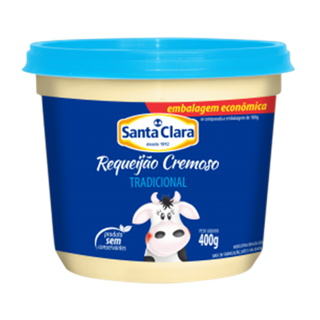 REQUEIJÃO SANTA CLARA TRADICIONAL 400G