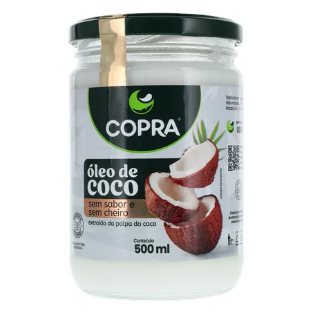 Óleo de Coco Sem Sabor Copra 500ML 360-1