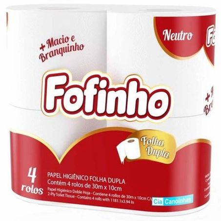 PAPEL HIG FOFINHO C/4 FD 30M