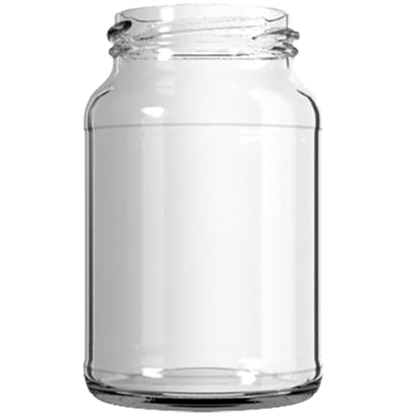Vidro para conserva 600ml s-tampa