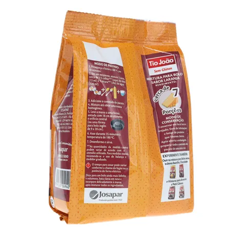 MISTURA BOLO TIO JOÃO LARANJA 270G 360-15