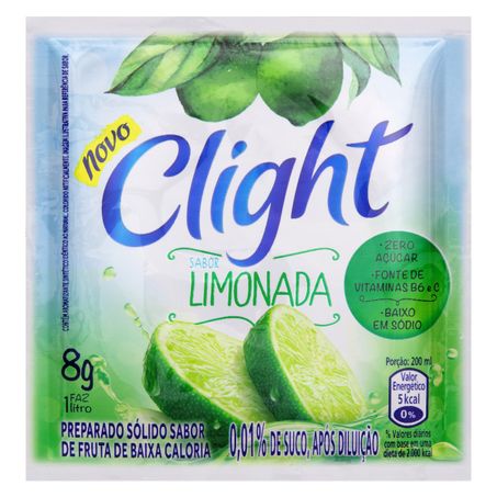REFRESCO EM PÓ LIMONADA ZERO AÇÚCAR CLIGHT