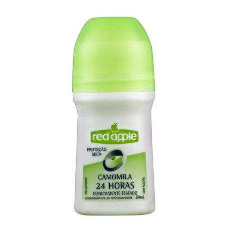Desodorante Roll-On Red Apple 50ml Camomila