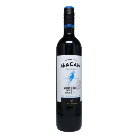 Vinho Fino Tinto Demi-Sec Casa Perini Macaw  Garrafa 750ml 360-35